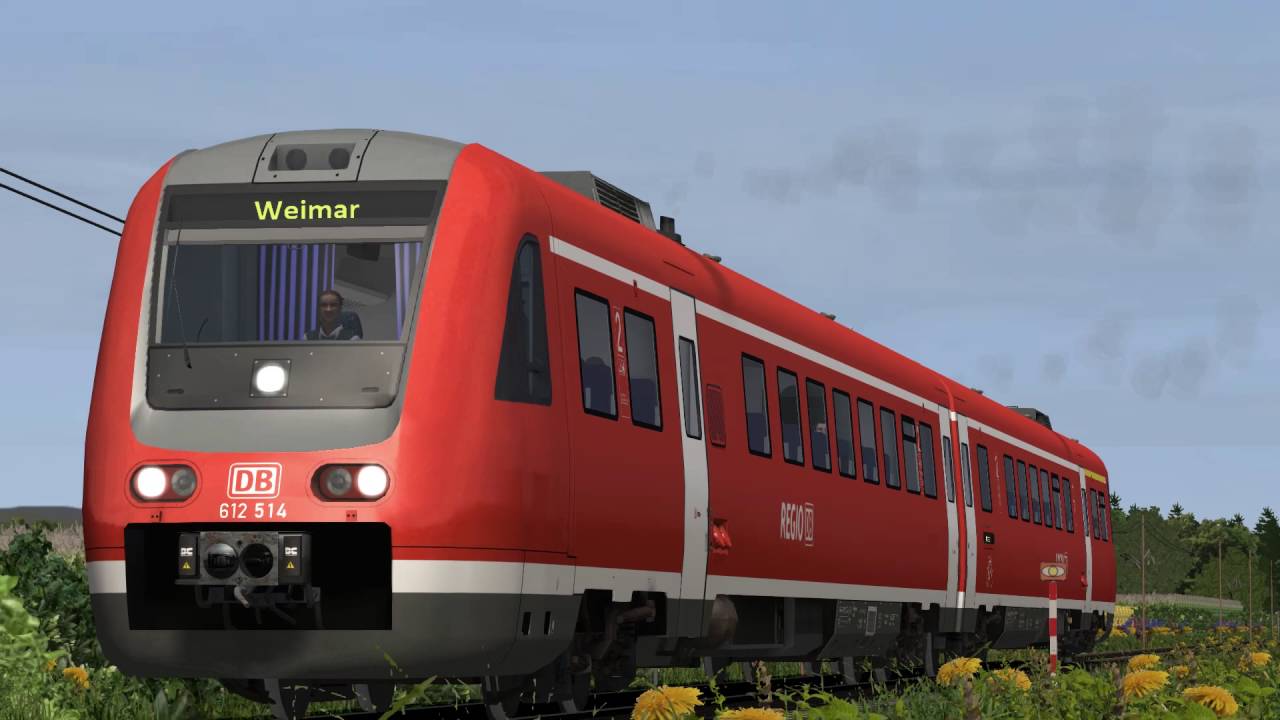 BR612 Regioswinger Testfahrt Spielfeld Stra&szlig;   Bad Radkersburg RSSLO Train Simulator 2016
