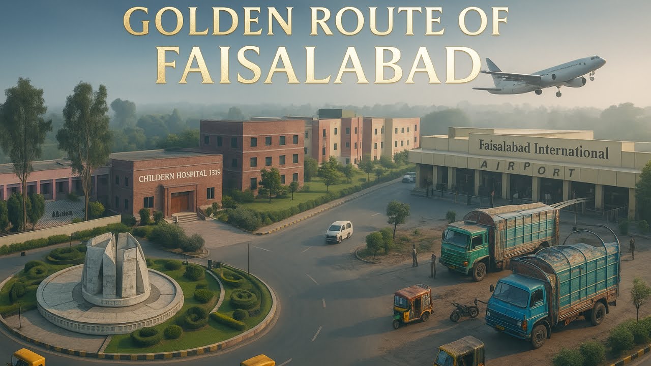 Golden Route of Faisalabad | Exploring Jhang Road Landmarks & Hidden Stories
