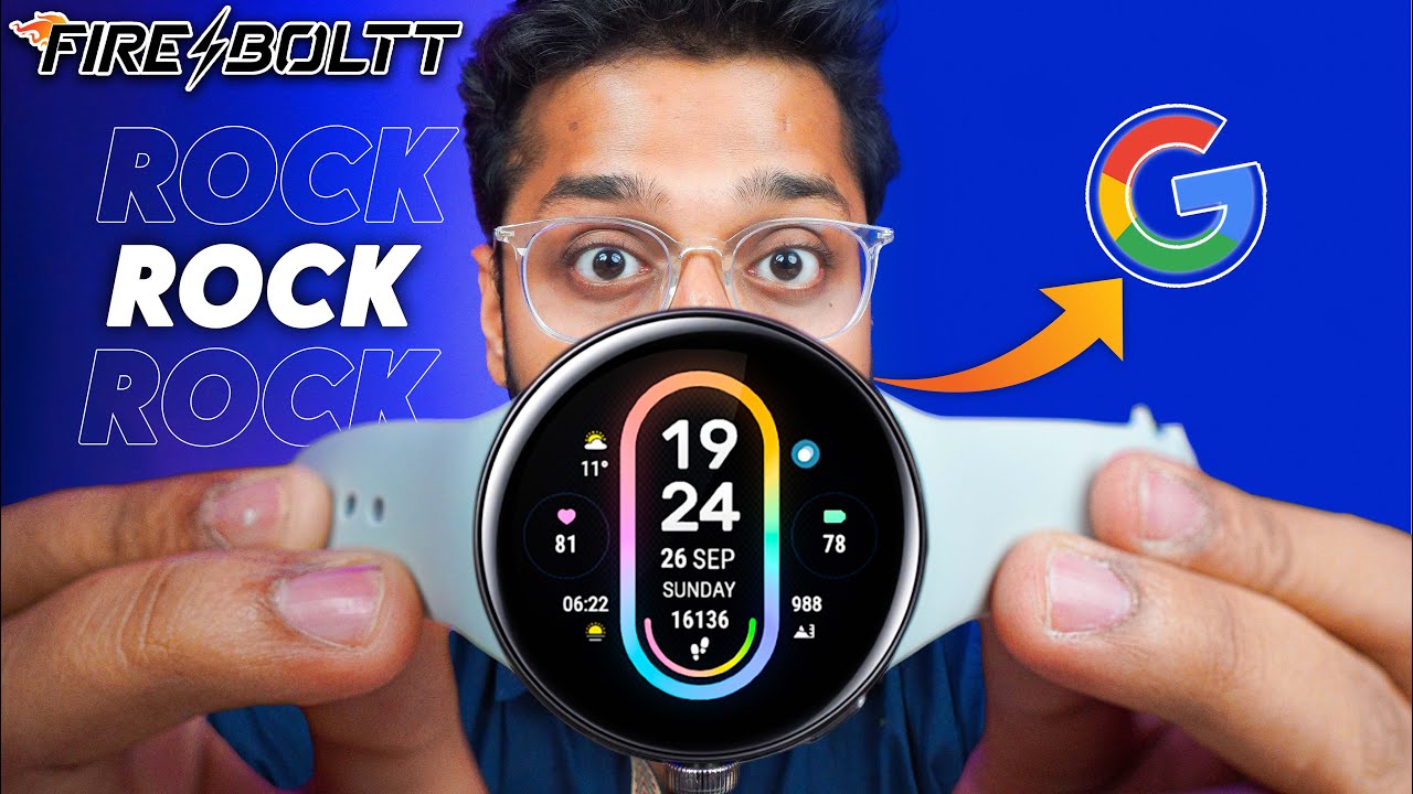 Fireboltt ROCK Budget AMOLED Premium Smartwatch | Unboxing & Review | Under 3000 😱