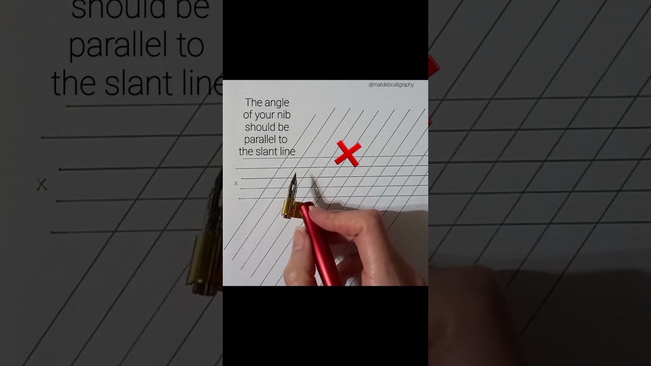 ✒️ Calligraphy Tips ✒️ #calligraphy #moderncalligraphy #learningcalligraphy #calligraphybasics