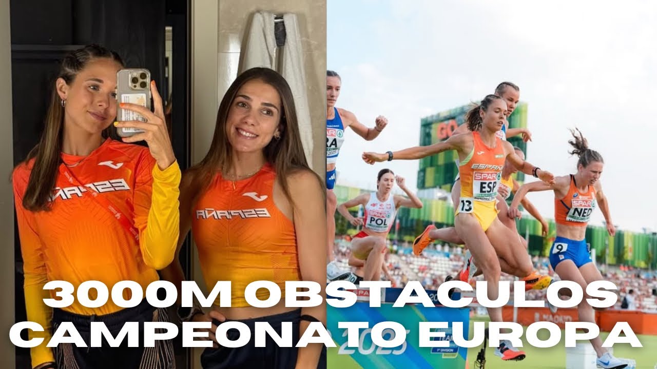 💥3000m Obstaculos  Campeonato de Europa por Equipos Madrid 2025 | Marta Serrano