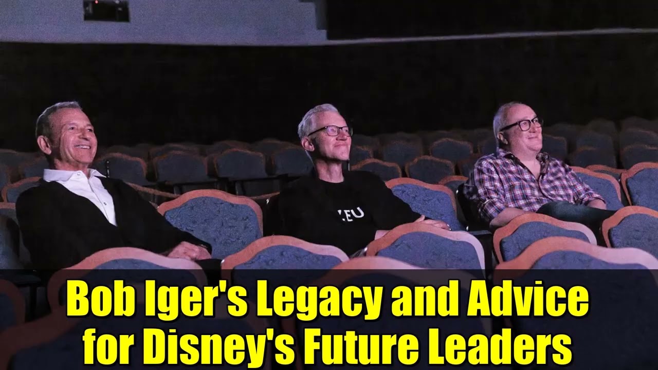 Наследие Боба Айгера и советы будущим лидерам Disney