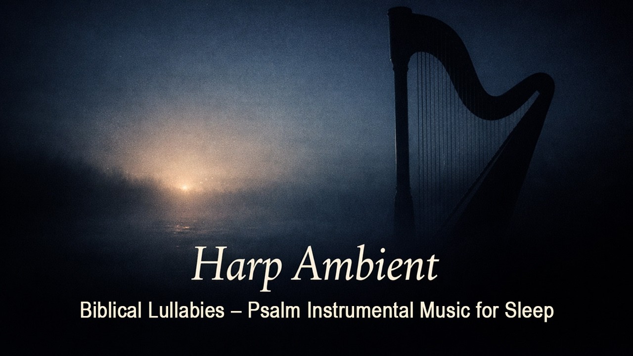 Rest in God | Harp Ambient Psalm Music for Sleep & Night Prayer