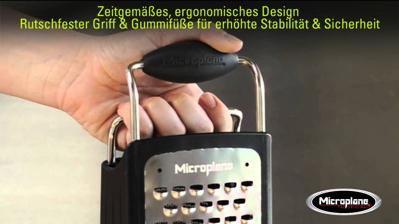 Microplane Serie Specialty Vierkantreibe/ Schutzhandschuh