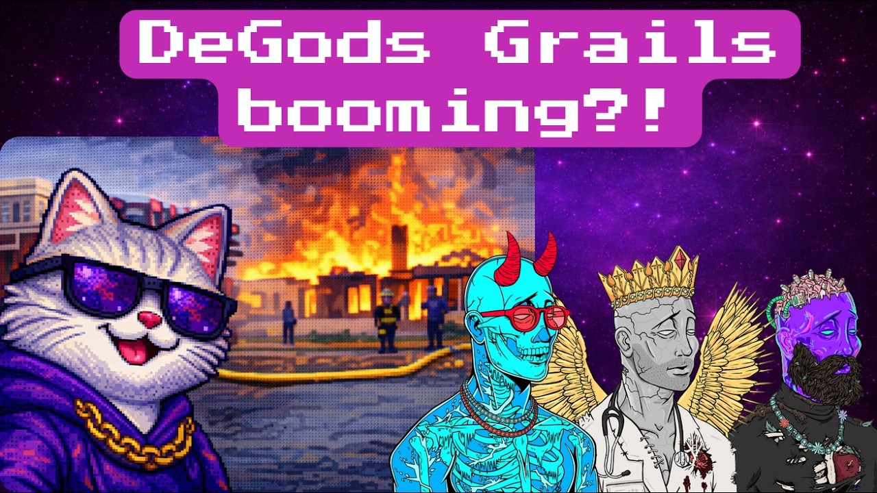 DeGods grail scene exploding!