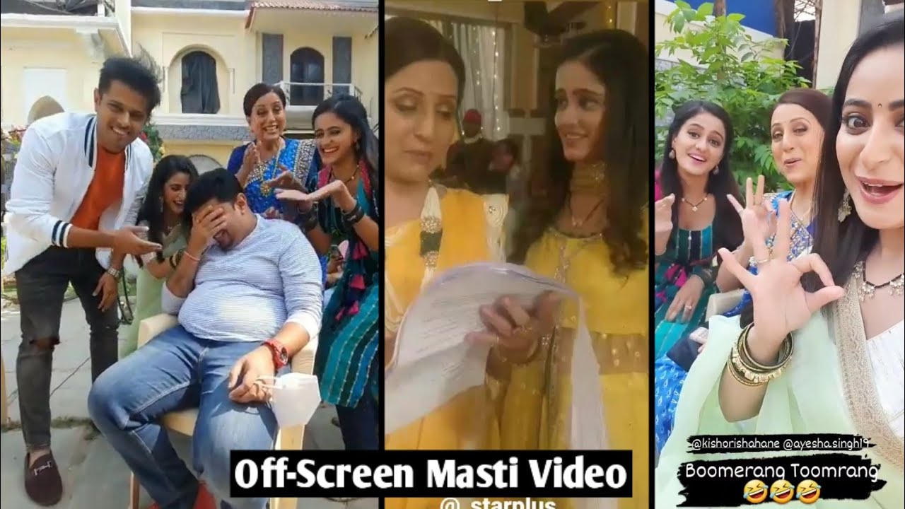 Ghum Hai Kisi Ke Pyar Mein _ Off Screen Video _ Behind The Scenes 2021