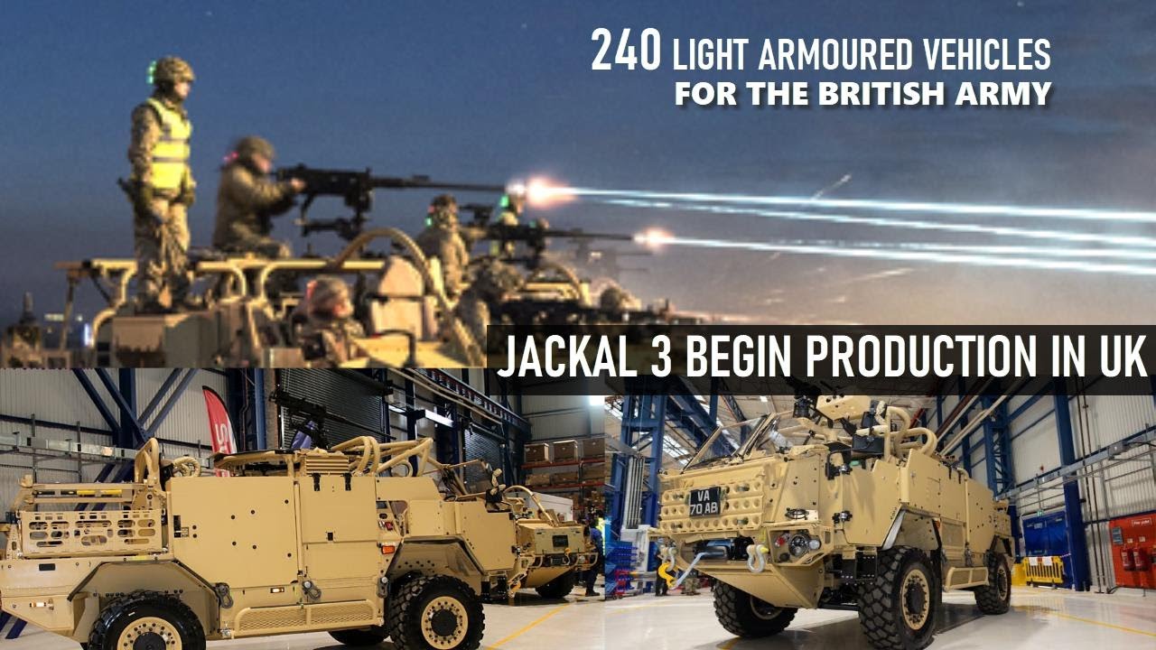 The UK to Boost Availability of British Army Ground Vehicles The Next Jackal 3 came in large numbers