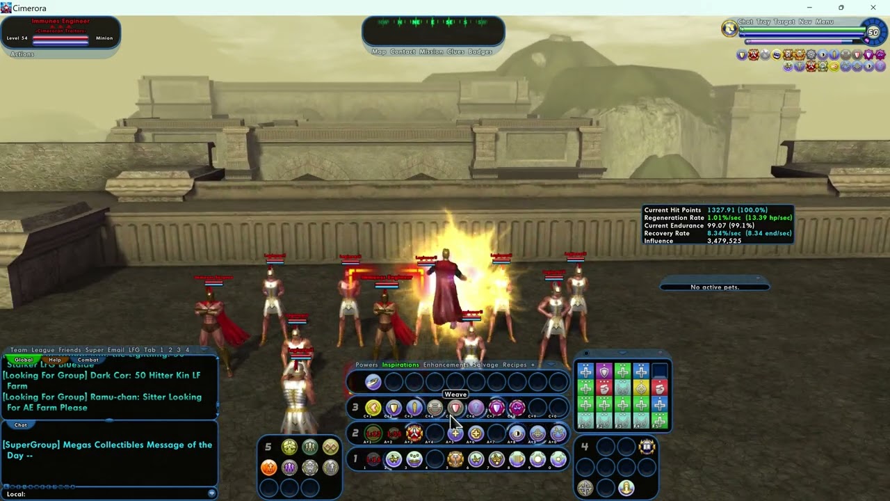 City of Heroes Human Form Peacebringer build Showcase