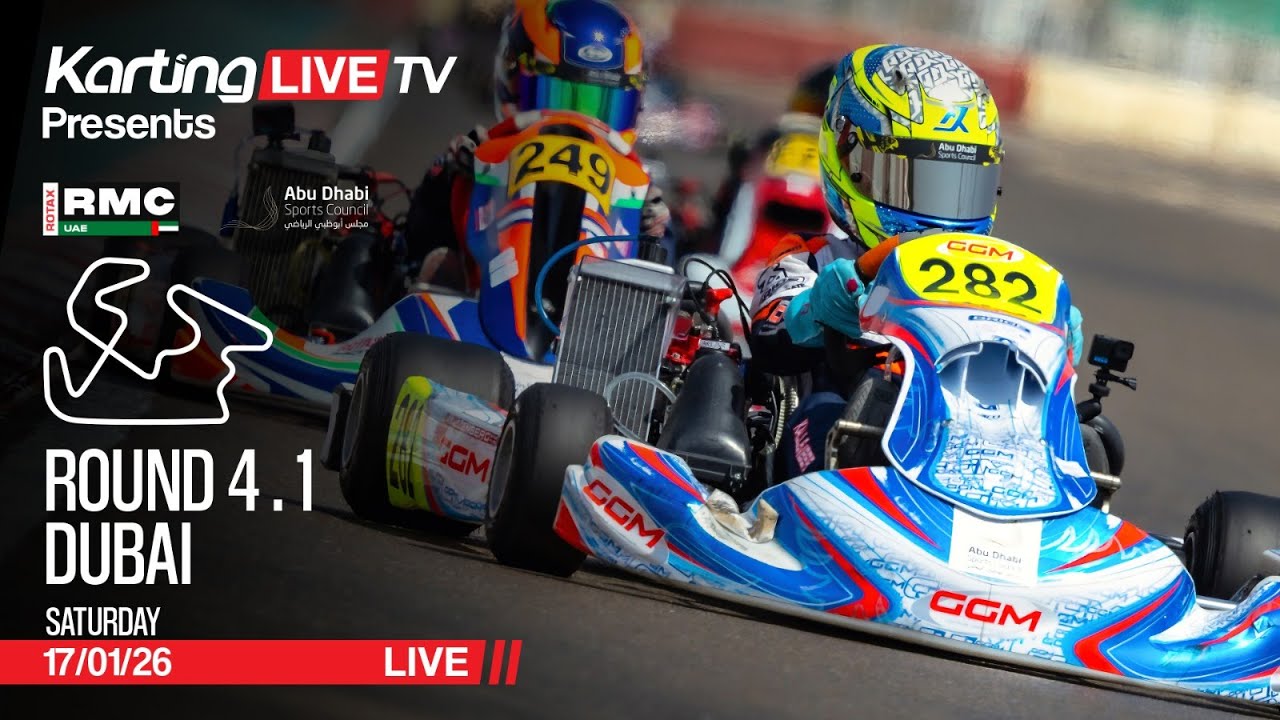 UAE RMC 25/26 Round 4.1 - Dubai Kartdrome - LIVE!