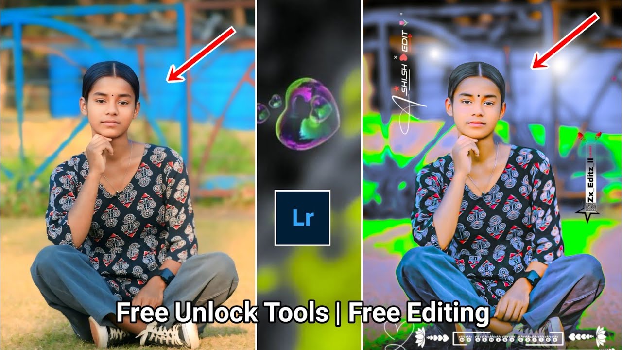 Lightroom Free Unlock Tool | Editing Problem Solved | Nagpuri style photo editing |