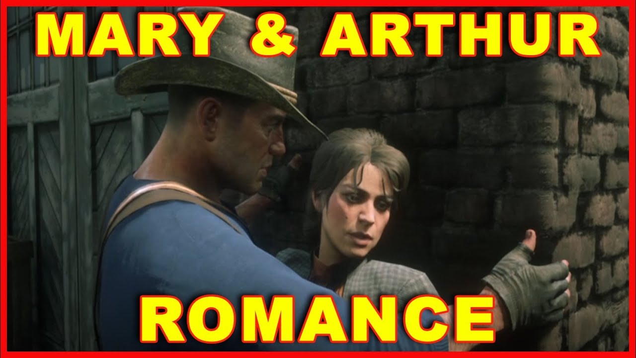 Red Dead Redemption 2: Романтические сцены Артура и Мэри
