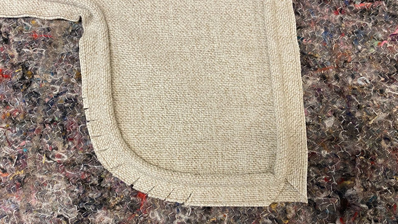 How to sew piping/ welt around different shapes, angles, and corners