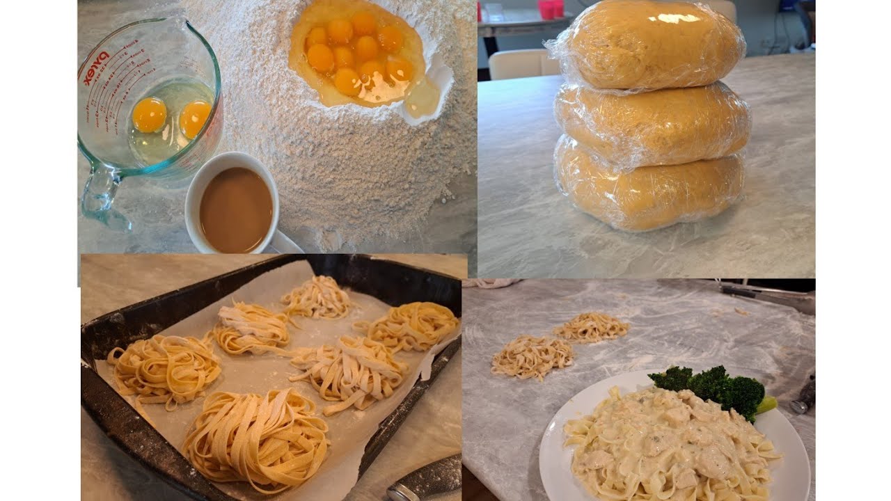 How to make Egg Noodle (busy mom of 4, cooking from scratch) 