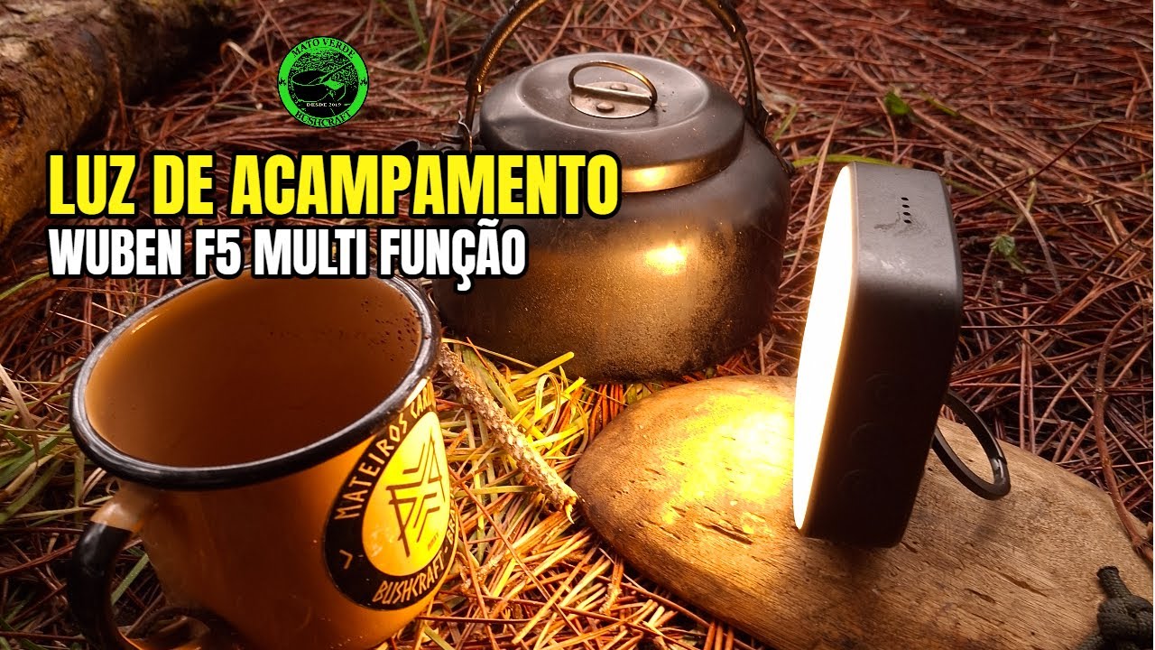 LUZ DE ACAMPAMENTO / ILUMINAÇÃO + POWER BANK