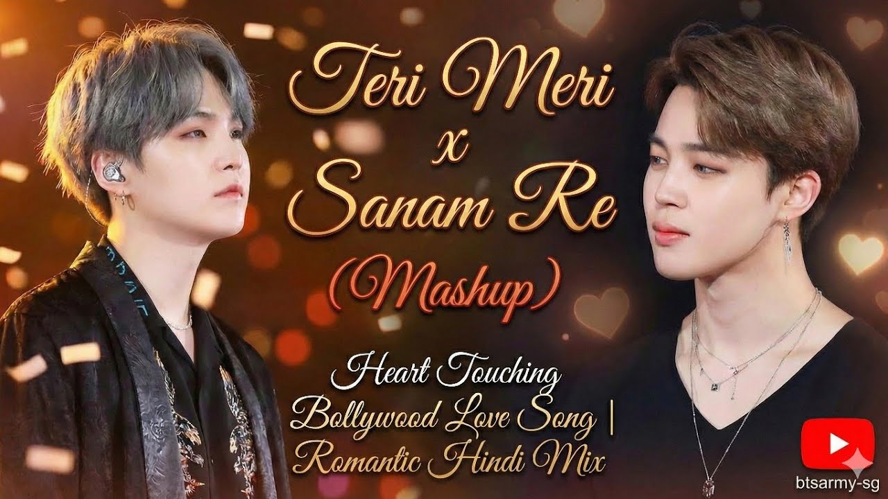 Teri Meri x Sanam Re (Mashup)| Heart Touching Bollywood Love Song | Romantic Hindi Mix #bts #btslove