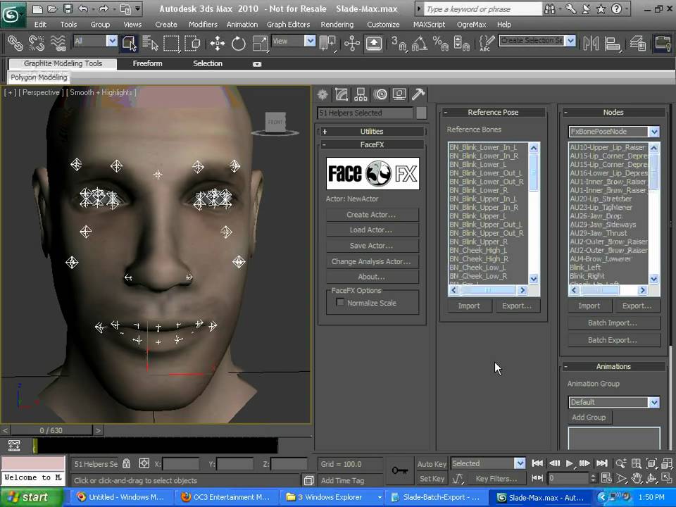 Introduction to FaceFX Exporter for 3ds Max