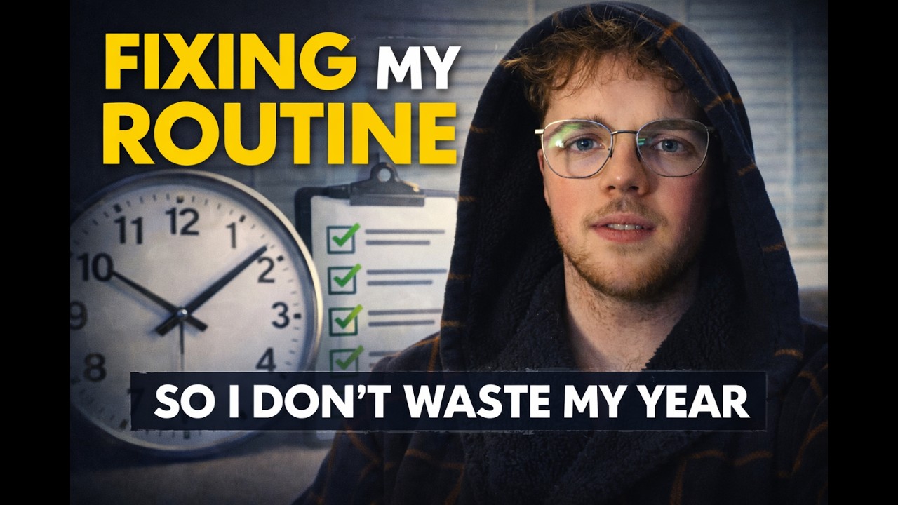 Fixing my routine so I don’t waste my year