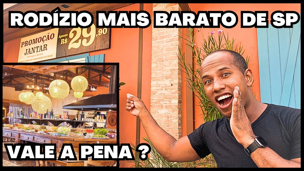 Restaurante da fazenda em São Paulo| O RODÍZIO mais BARATO do brasil ! #saopaulo #turismo
