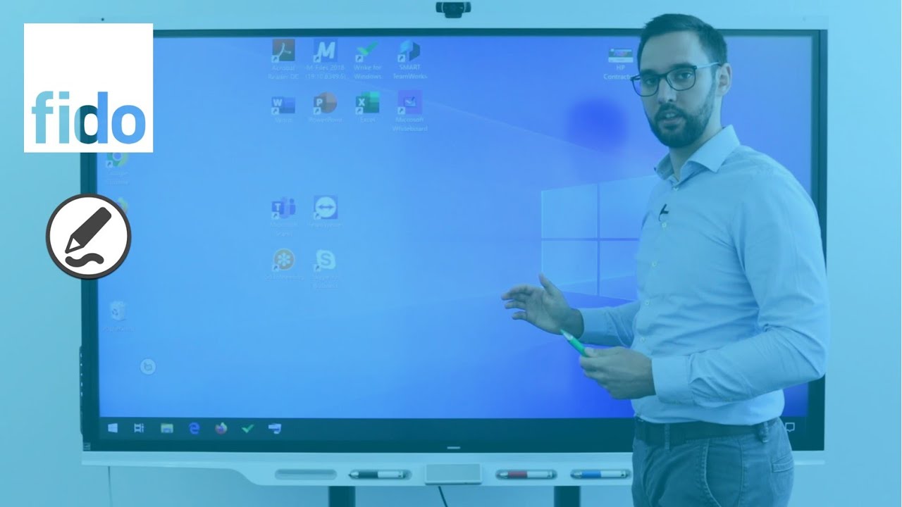 Smartboard interaktiv Zusammenarbeiten - #4: Anschließen eines externen / integrierten PC