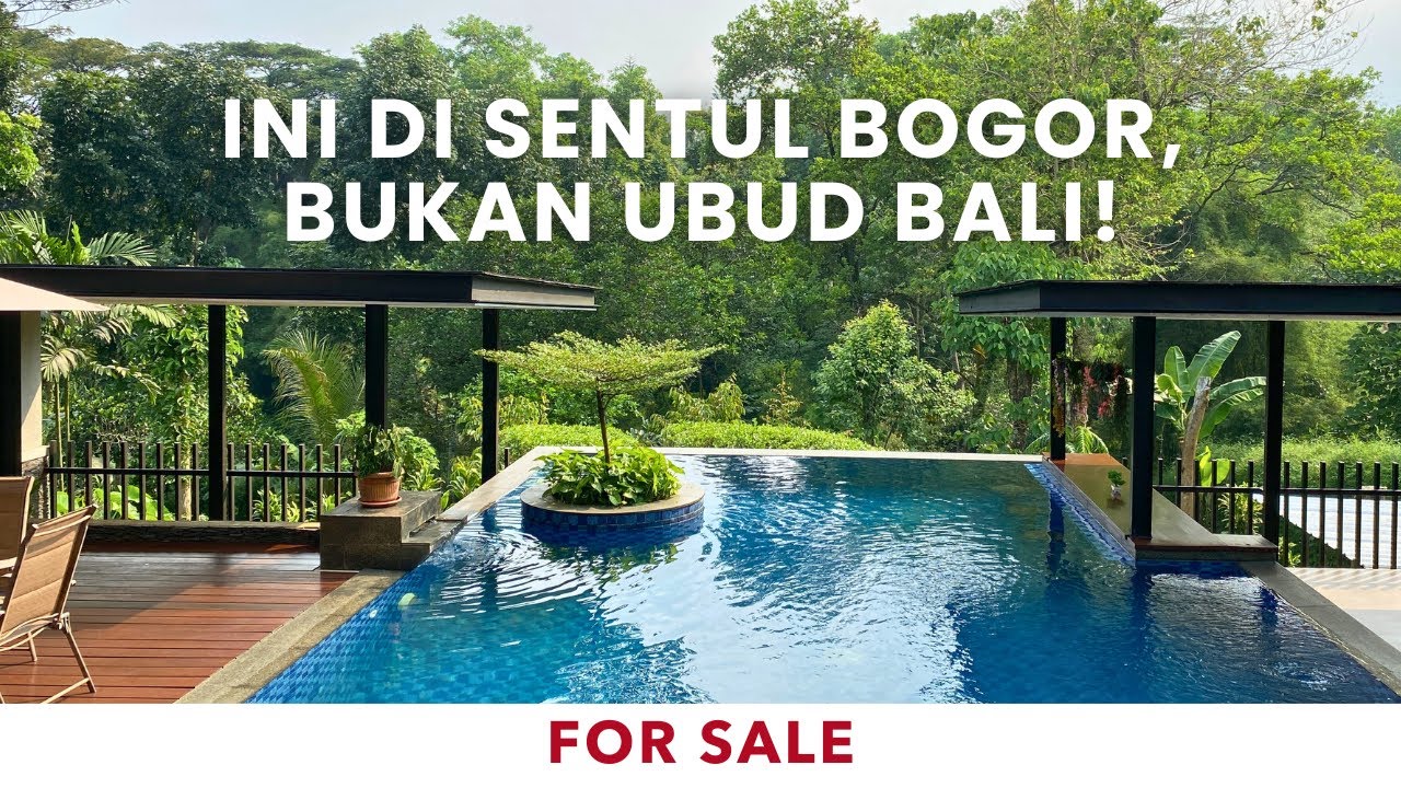 VIBESNYA UBUD BALI BANGET | Review Rumah Cantik Sentul City | Fasilitas Lengkap Auto Betah di Rumah!