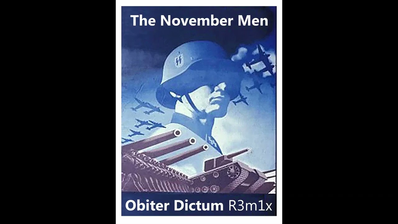 obiter dictum  -  november men rex1x