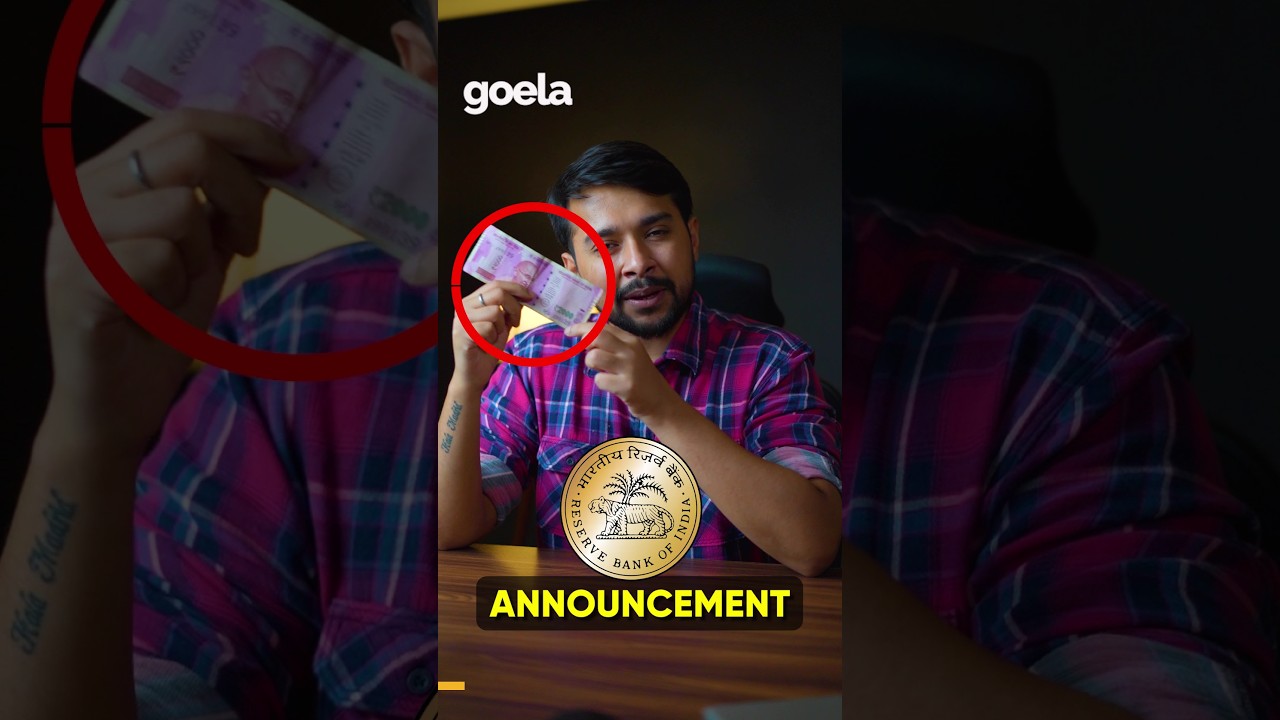 😱Why RBI Has Banned 2000rs Note? | 2000 Note Ban Latest News💰 #shorts #rbi #harshgoela