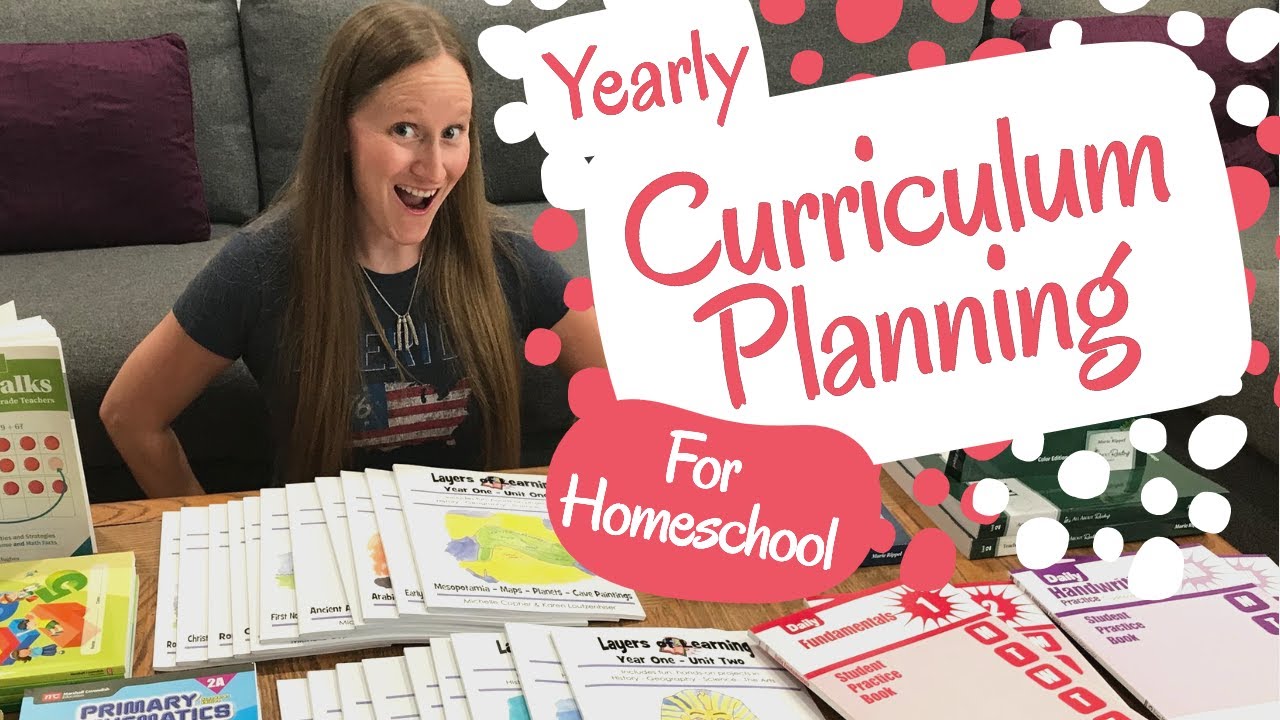 Homeschool Curriculum Planning- How to Make a Yearly Plan