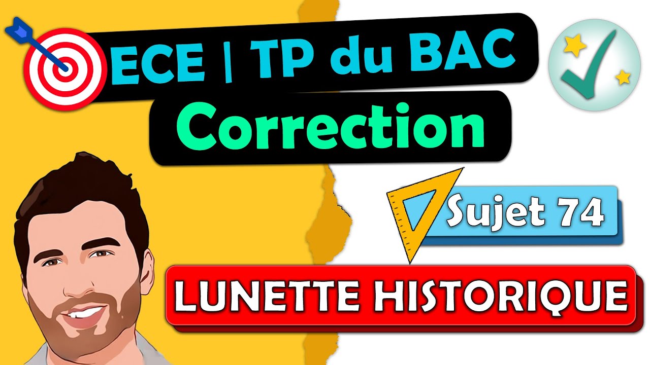 Correction ✅ TP de BAC - ECE 🎯 Physique chimie - Lunette astronomique - Grossissement |Terminale spé
