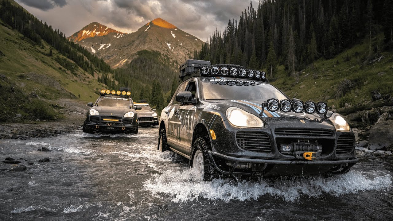 Porsche Conquers Jeep Trail - Cinnamon Pass Colorado