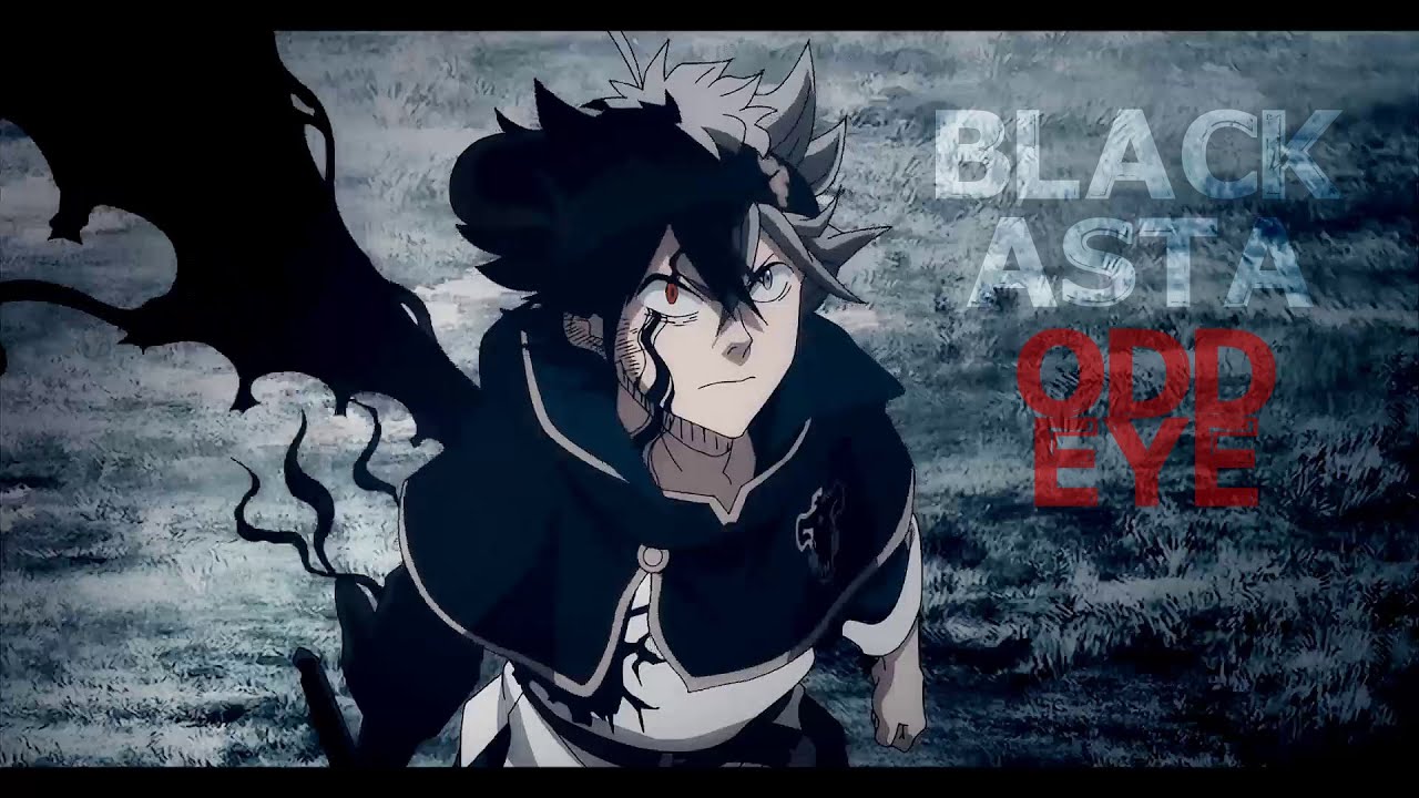 Black Clover| Black Asta - Odd Eye