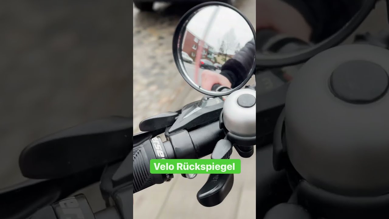 Wie cool! 😍 Ein Velo R&uuml;ckspiegel! 😍