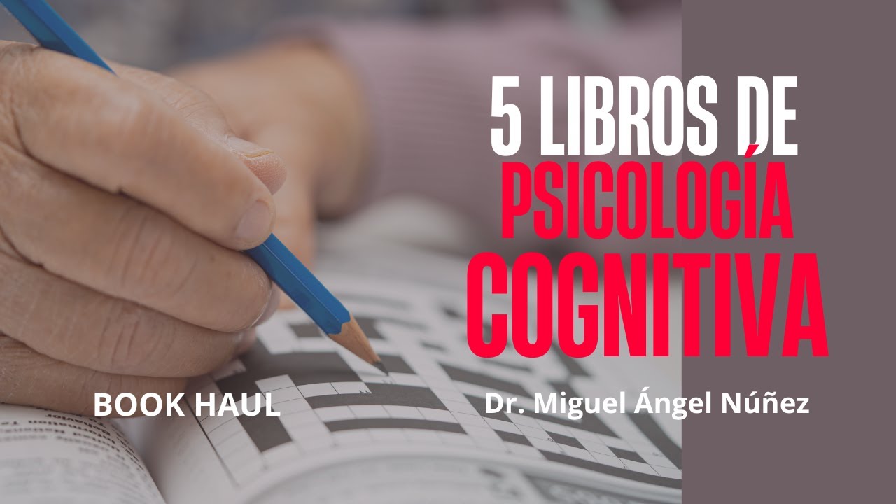 📚 Cinco libros de psicología cognitiva | Book Haul | P477
