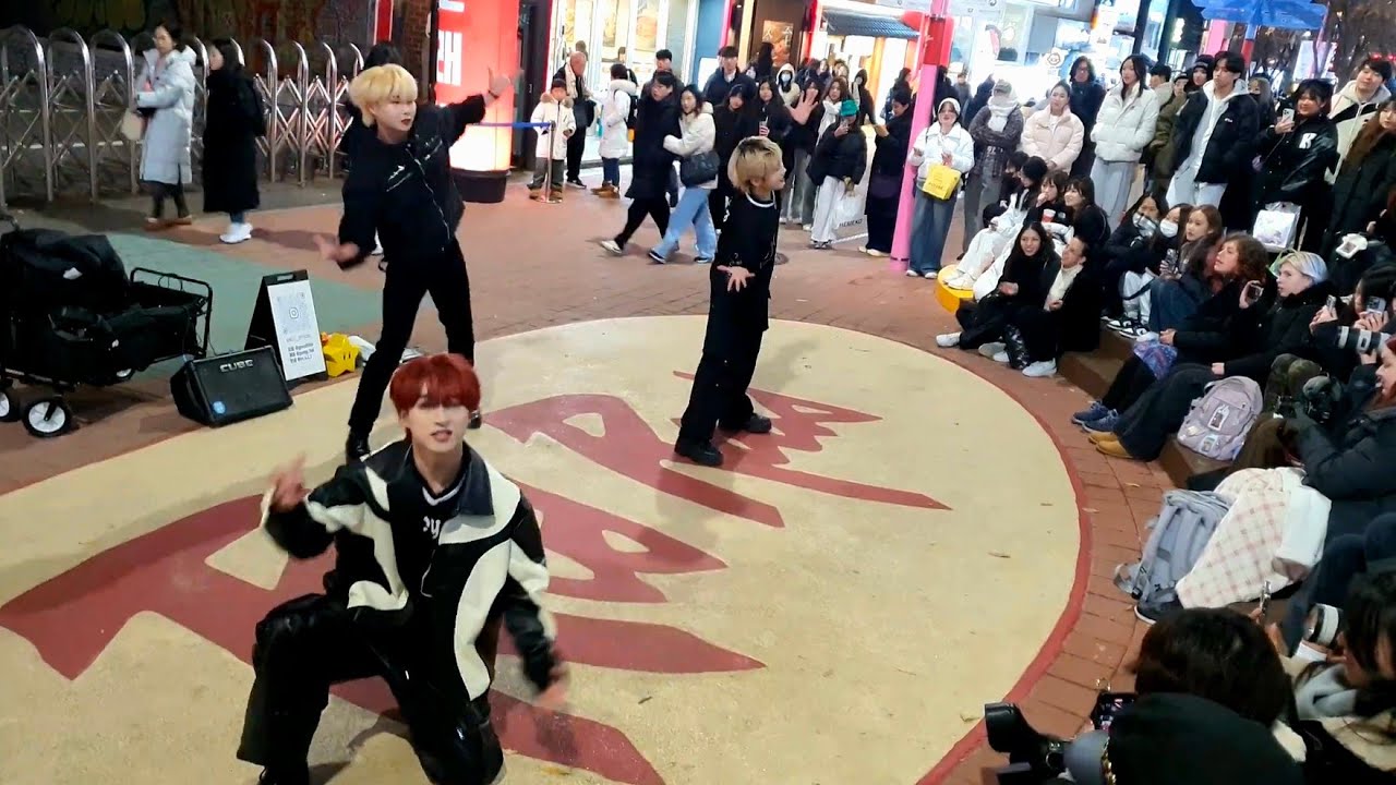 [STREET ARTIST] NEEZ. INTERACTIVE HONGDAE BUSKING. 241206.