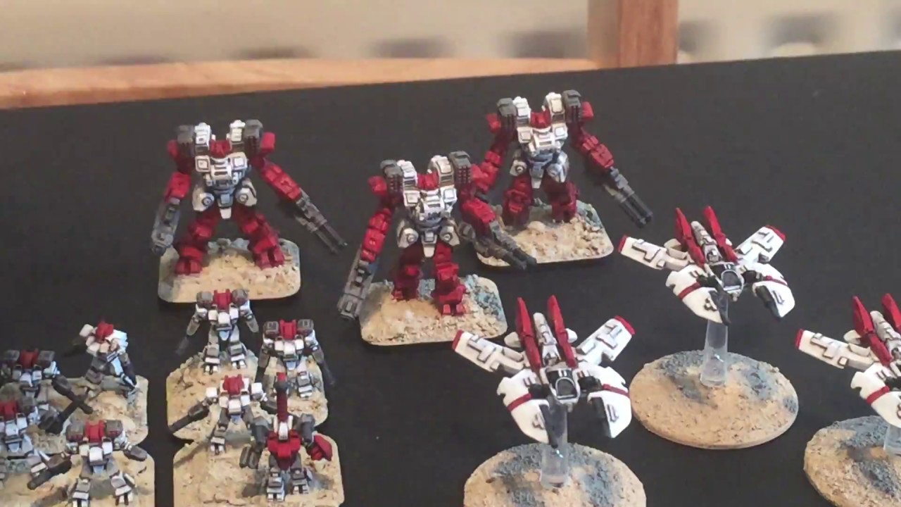 Army showcase Epic scale Tau