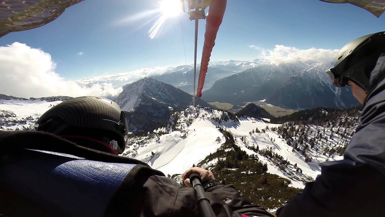 Skyglider AirRofan (Adlerflug) bei Maurach am Achensee