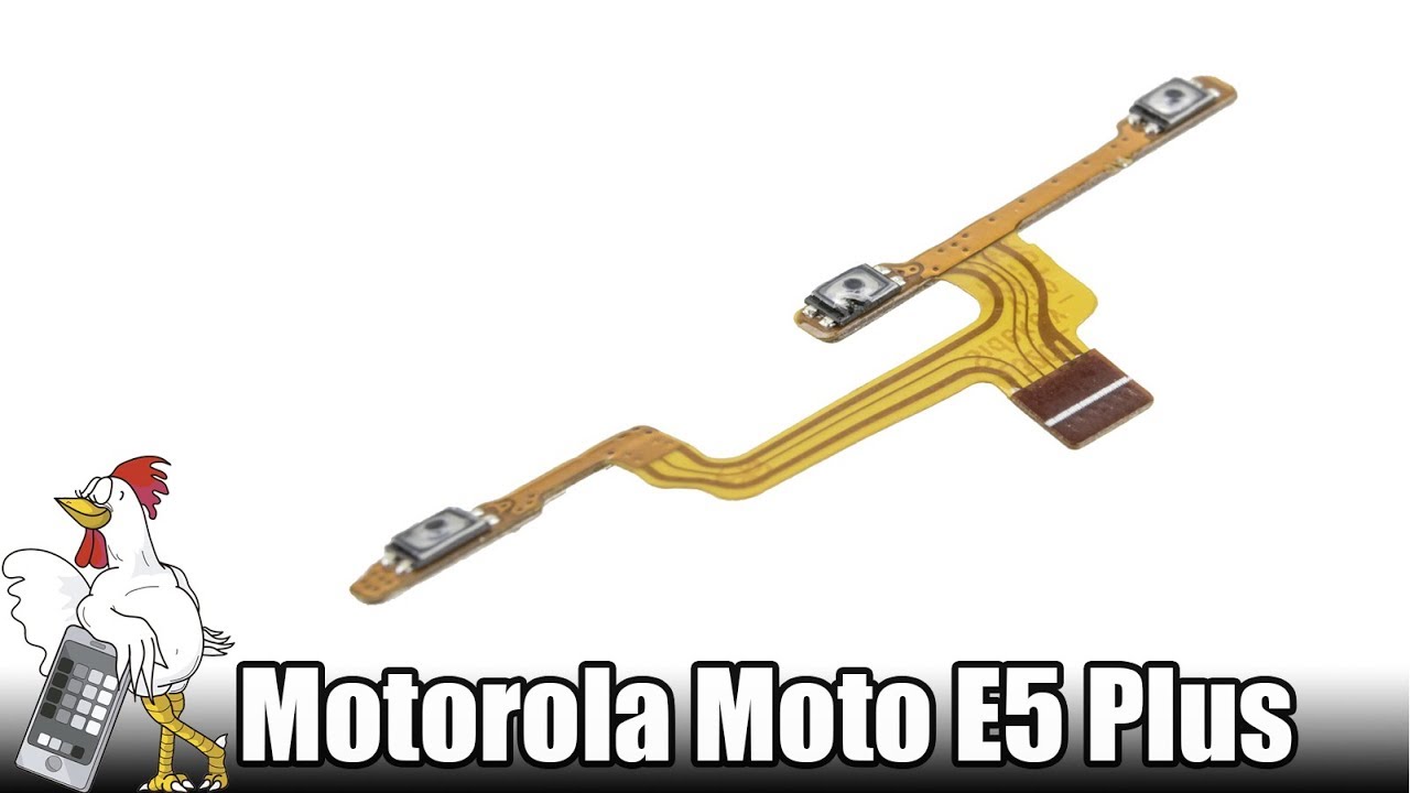 Guía del Motorola Moto E5 Plus: Cambiar pulsador lateral
