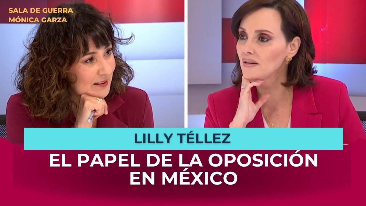 LILLY TÉLLEZ y el papel de la OPOSICIÓN, ¿personaje incómodo para la 4T? | Mónica Garza
