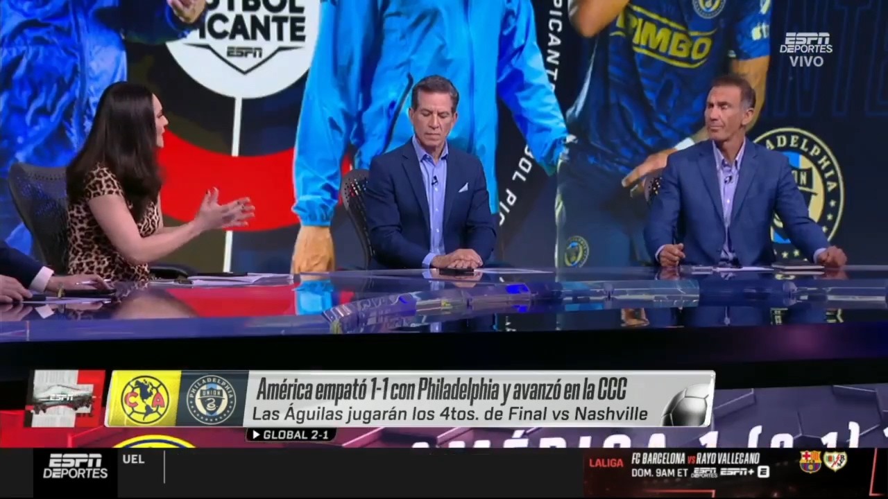 Futbol Picante🔥18 de mar🔥América empató 1-1 con Philadelphia y avanzó en la CCC