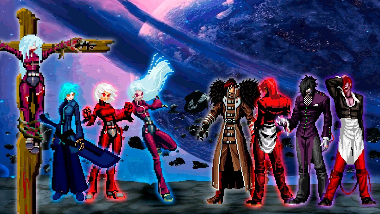 Kof Mugen Kula Team VS Iori Yagami Team