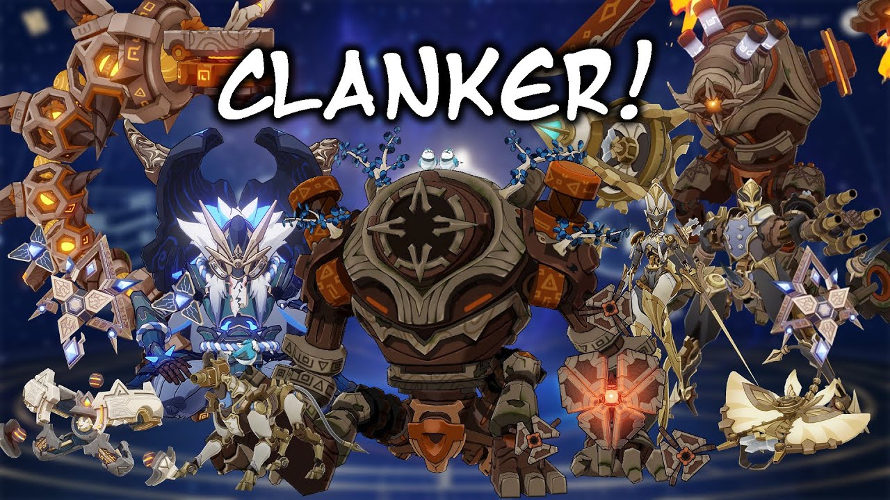 Killing Every CLANKER In Genshin Impact~~~