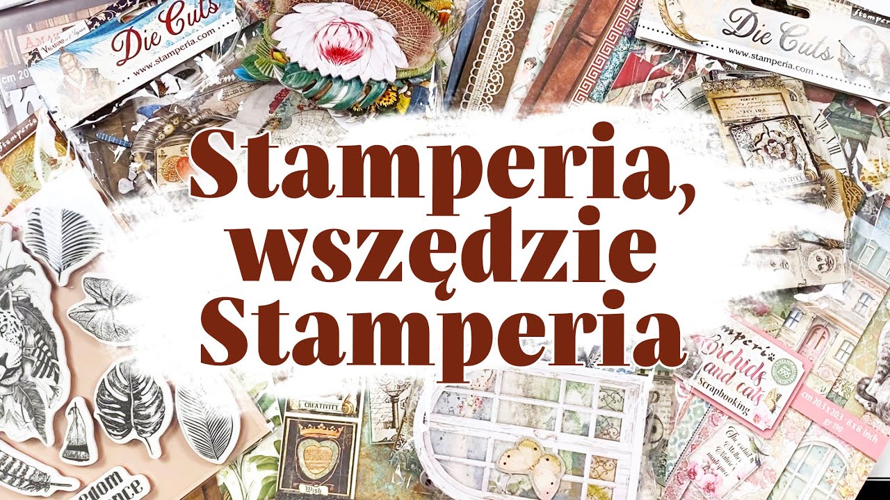 Ogromny haul STAMPERIA ze sklepu Craftelier | Zapasy na kilka miesięcy 😱