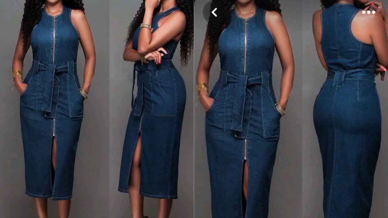 How to cut and sew a fitted sleeveless dress with a C- cut armhole