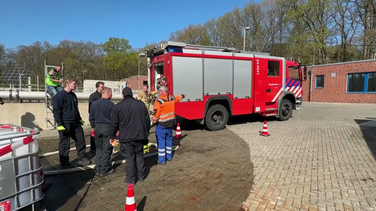 Großübung Waldbrand in Wegberg