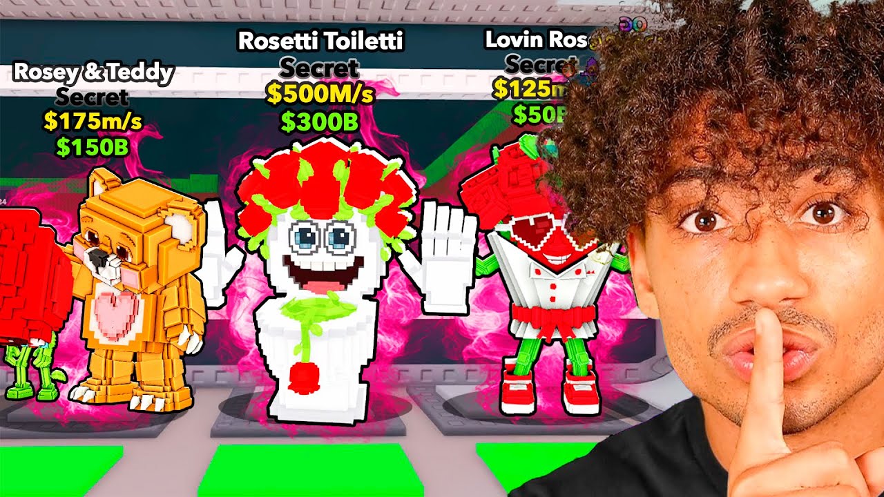 I STOLE THE 12 NEWEST VALENTINES BRAINROTS!