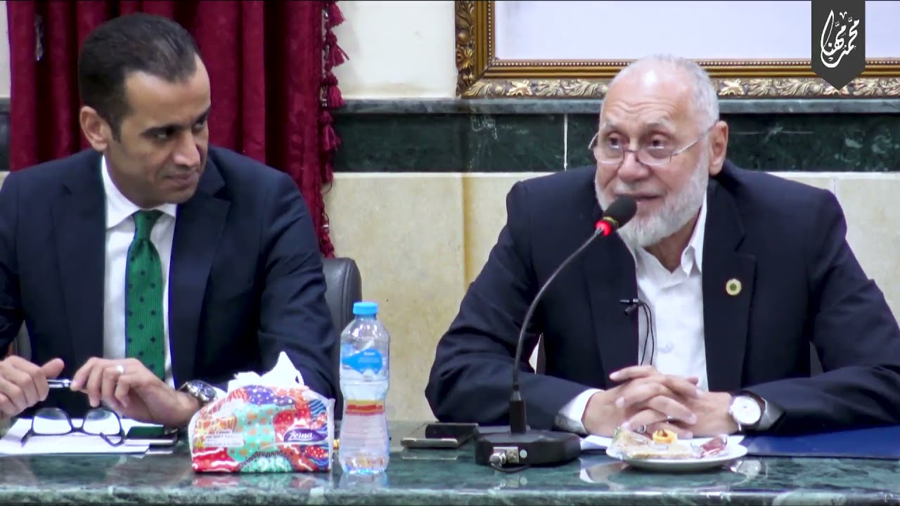 كلمة فضيلة الدكتور / محمد مهنا في الاحتفال بالمولد النبوي الشريف بكلية اللغة العربية - جامعة الأزهر