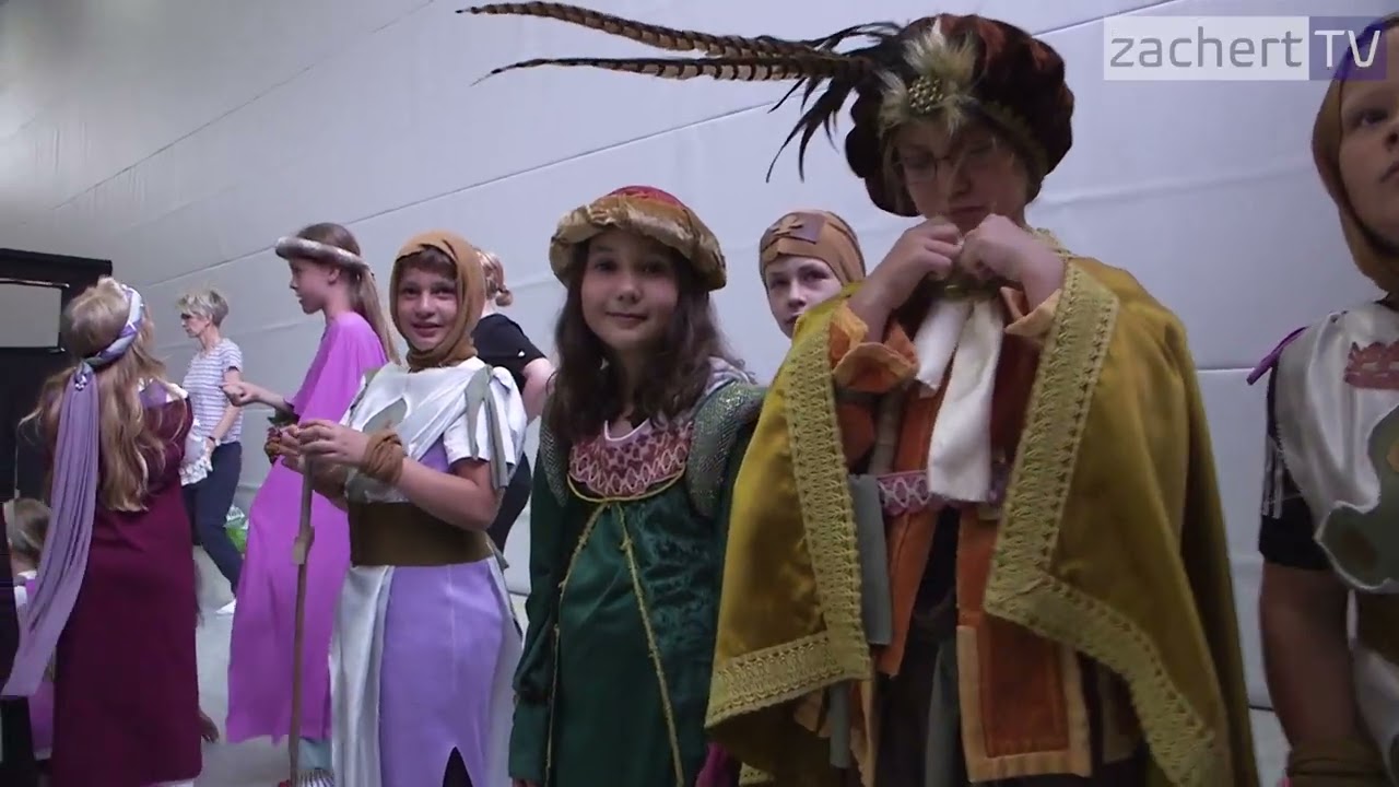 Sch&uuml;ler fliegen durch die Zeit