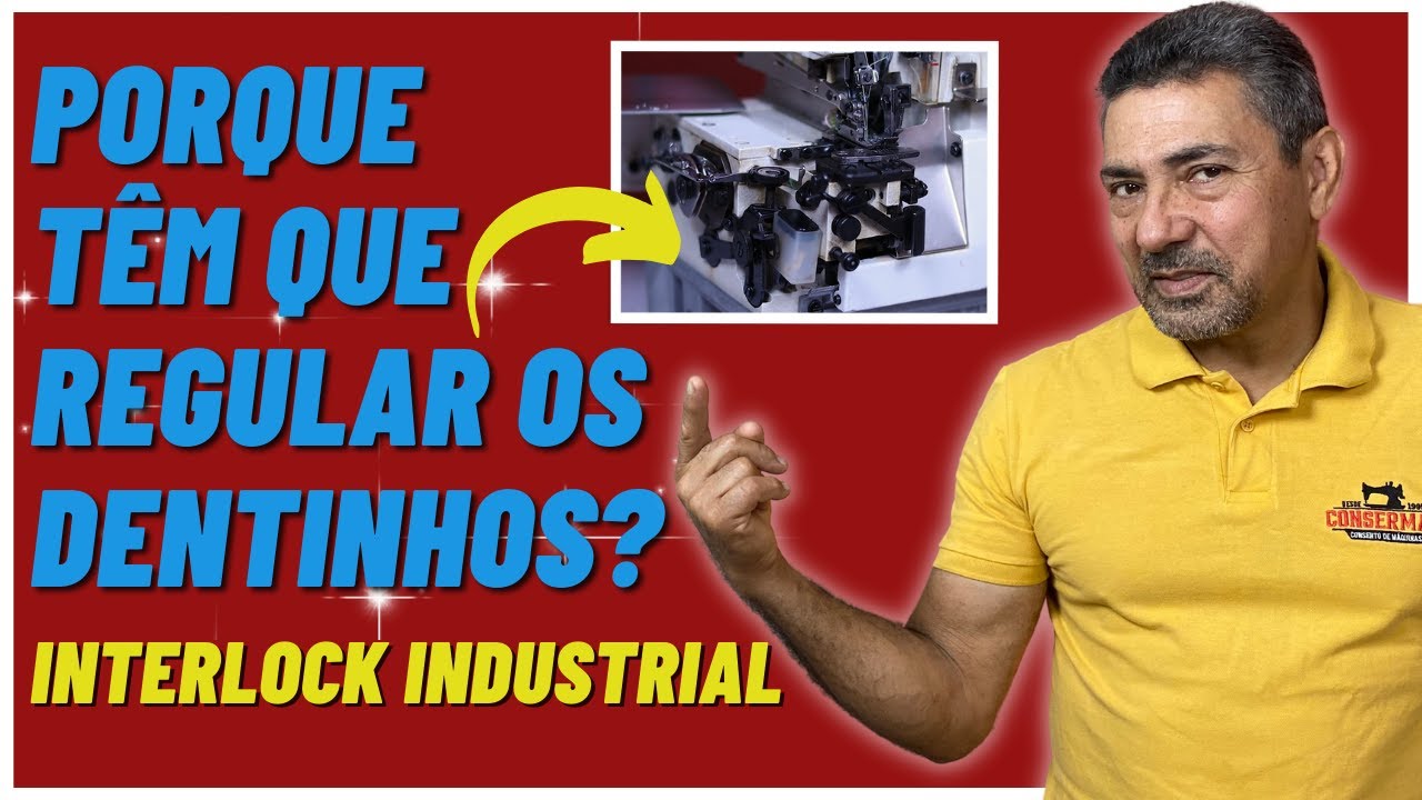 COMO REGULAR O DENTINHO PUXADOR INTERLOCK E OVERLOCK INDUSTRIAL | Consermak