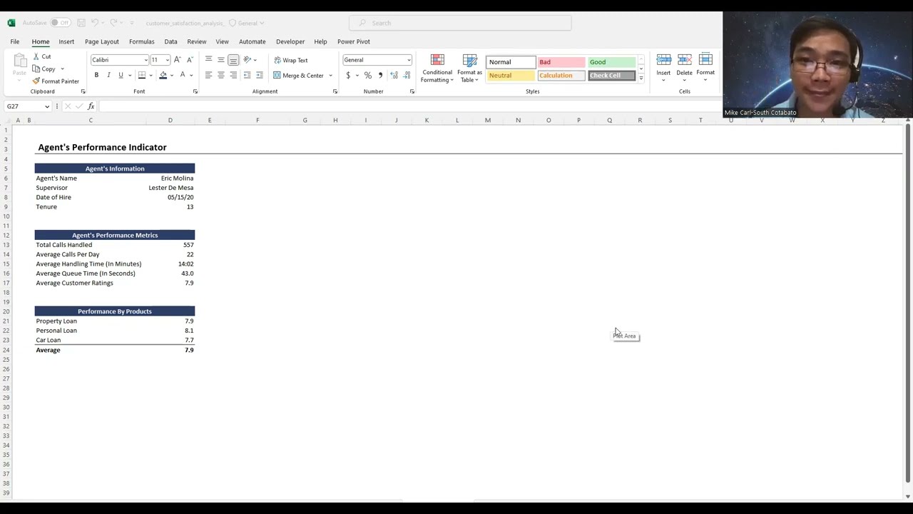 Call Center Dataset | Analysis Using Data Validation