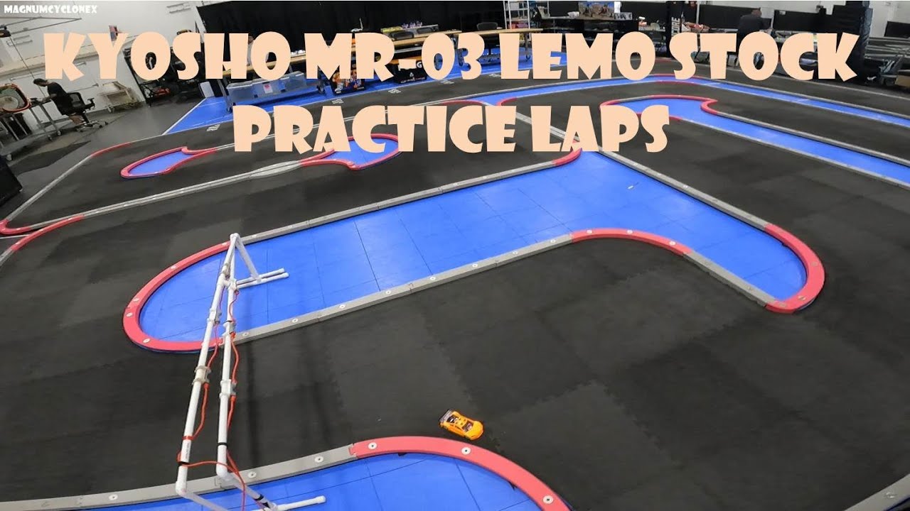Kyosho Mini-Z MR-03 Lemo Stock Practice Laps - 06 July 2024