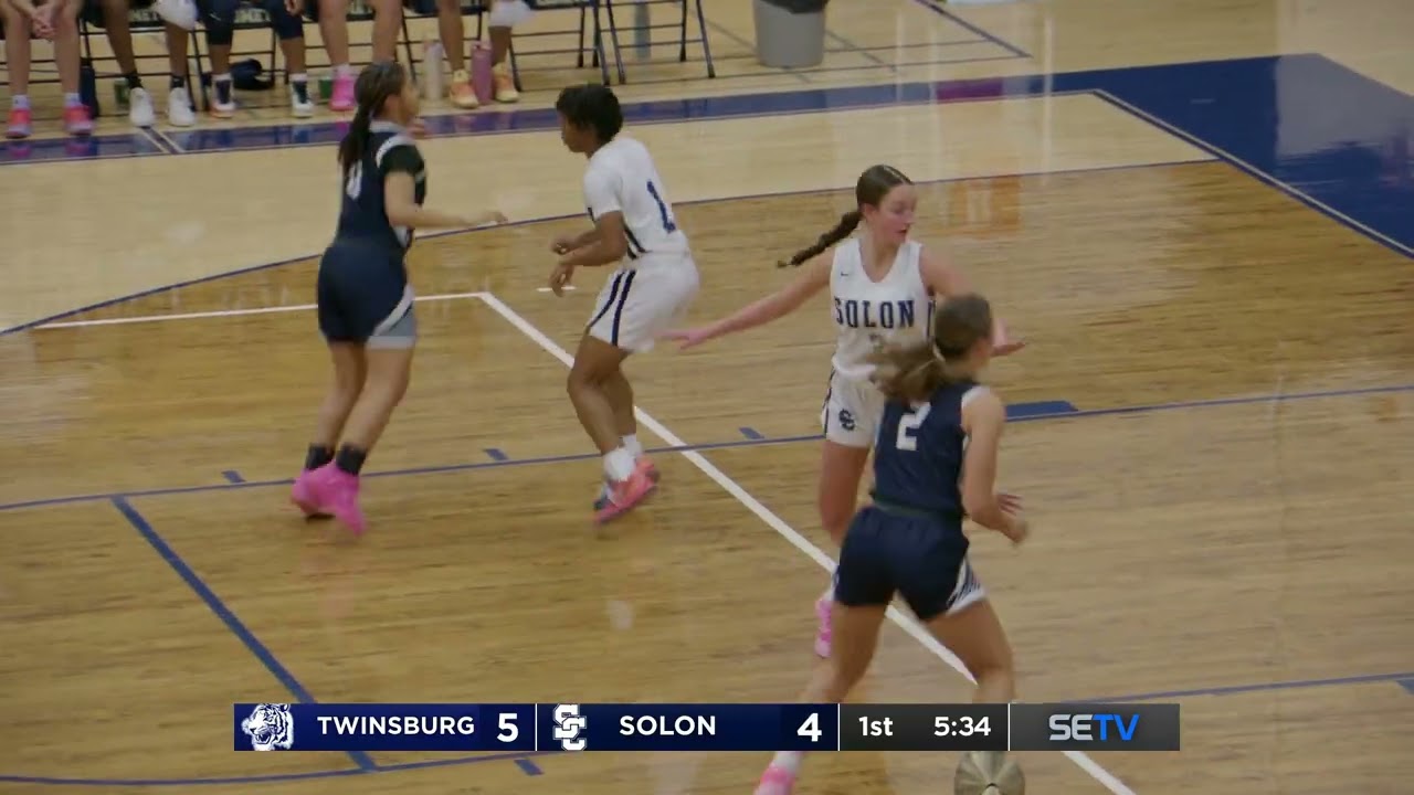 12/17/25 Solon Varsity Girls Basketball vs. Twinsburg